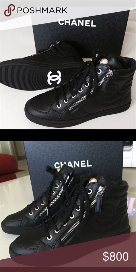 chanel womans sneakers|authentic chanel sneakers.